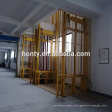 Safety and stability warehouse hydraulic vertical cargo motorized air lift platform